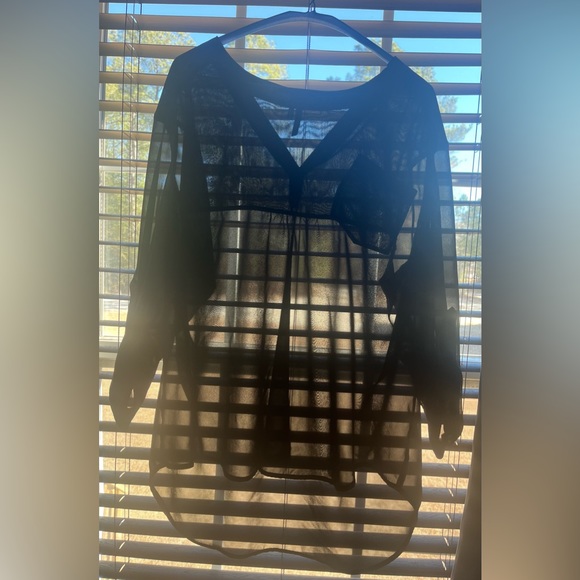 Maurices Tops - Maurices sheer black blouse